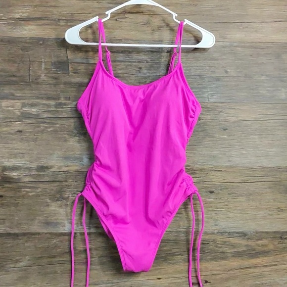 Shade & Shore Other - Shade & Shore Bright Pink Women's One Piece Swimsuit